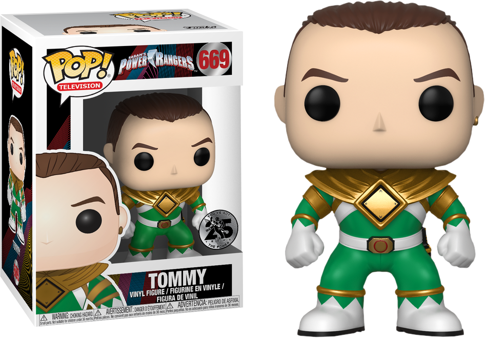 FUNKO Pop! TV: Saban's Power Rangers - Unmasked Tommy 3 FUNKO Pop! TV: Saban's Power Rangers - Unmasked Tommy