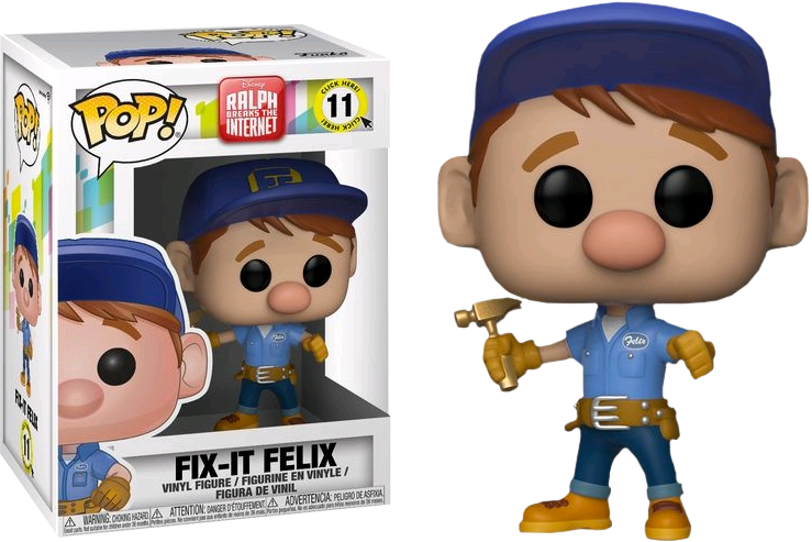 FUNKO POP! Disney: Wreck-It Ralph 2 - Fix-It Felix 3 FUNKO POP! Disney: Wreck-It Ralph 2 - Fix-It Felix