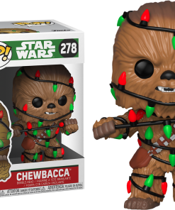 FUNKO POP! Star Wars Holiday - Chewie W- Lights