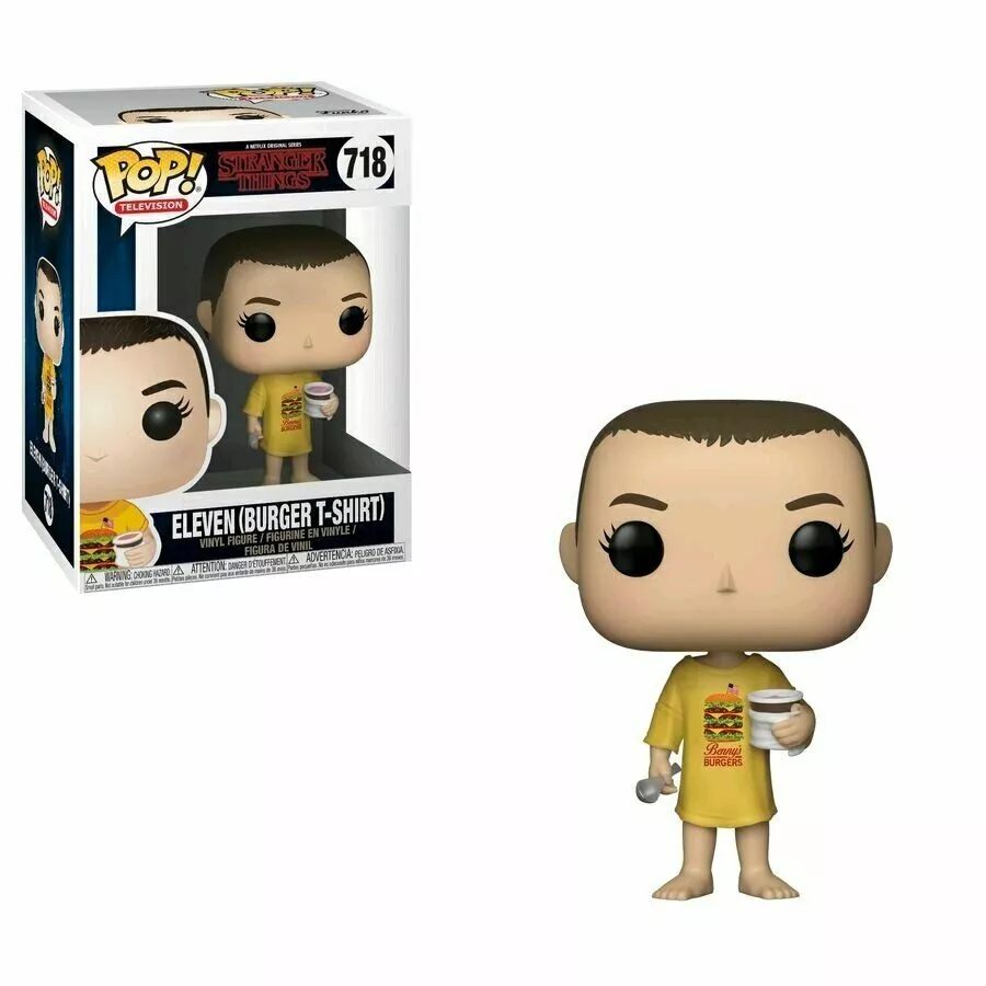 FUNKO Pop! TV : Stranger Things - Eleven In Burger T-shirt 3 FUNKO Pop! TV : Stranger Things - Eleven In Burger T-shirt