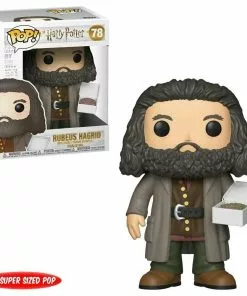 FUNKO Super-Sized Pop! Pop! : Harry Potter - Hagrid With Cake 6" Inch
