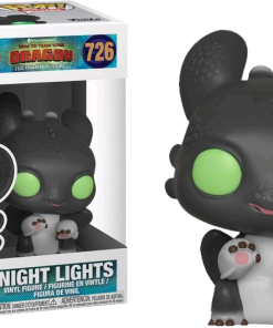 FUNKO POP! Movies: How To Train Your Dragon 3 - Night Lights (Black & Green)