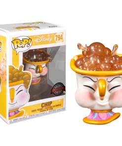 Funko Pop! Disney: Beauty & The Beast - Chip With Bubbles (Exclusive)