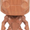 FUNKO Pop! Marvel: Marvel - Iron Man (Wood Deco) [Exclusive]
