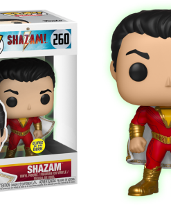 FUNKO POP! Heroes : Shazam - Shazam (GITD) [Exclusive]