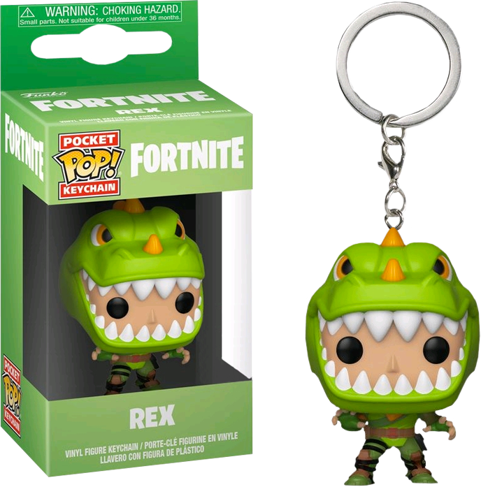 FUNKO Pocket Pop! Games: Fortnite - Rex 3 FUNKO Pocket Pop! Games: Fortnite - Rex