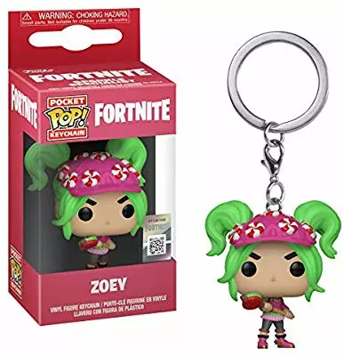 FUNKO Pocket POP! Keychain Pocket Pop! : Fortnite - Zoey 3 FUNKO Pocket POP! Keychain Pocket Pop! : Fortnite - Zoey