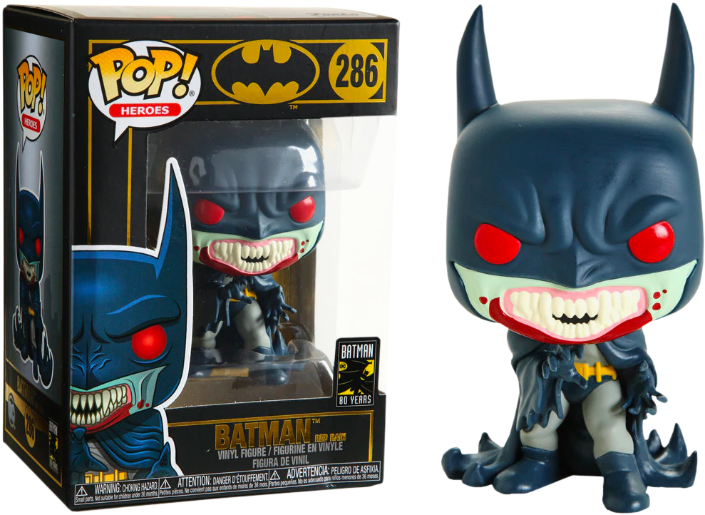 FUNKO Pop! Heroes: Batman 80th - Red Rain Batman (1991) 3 FUNKO Pop! Heroes: Batman 80th - Red Rain Batman (1991)