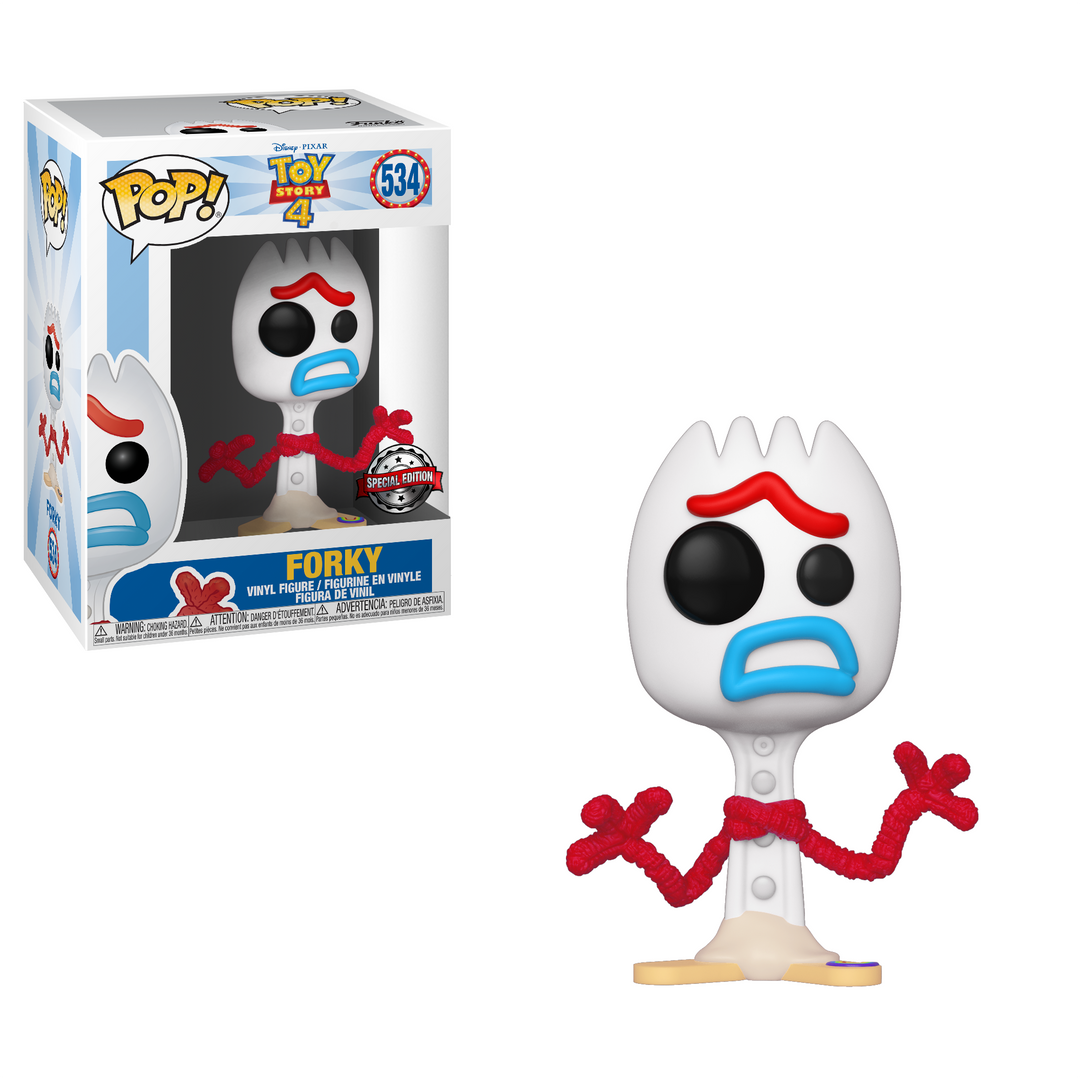 FUNKO Pop! Disney: Toy Story 4 -Forky Sad (Exclusive) 3 FUNKO Pop! Disney: Toy Story 4 -Forky Sad (Exclusive)