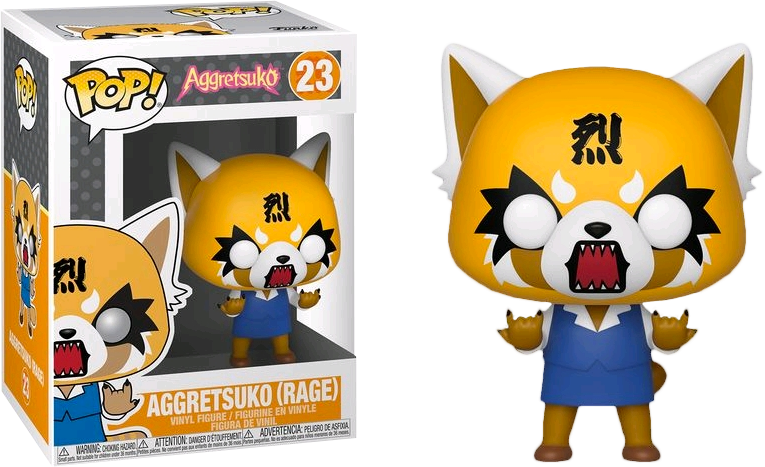 FUNKO Pop! Sanrio: Aggretsuko - Rage Retsuko 3 FUNKO Pop! Sanrio: Aggretsuko - Rage Retsuko