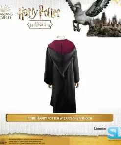 Famesbro Wizarding World Cinereplica: Robe Harry Potter Wizard: Gryffindor (Medium)