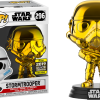 FUNKO Pop! Star Wars: Stormtrooper Gold Chrome (2019 Galactic Convention) [Exclusive] Convention Exclusive