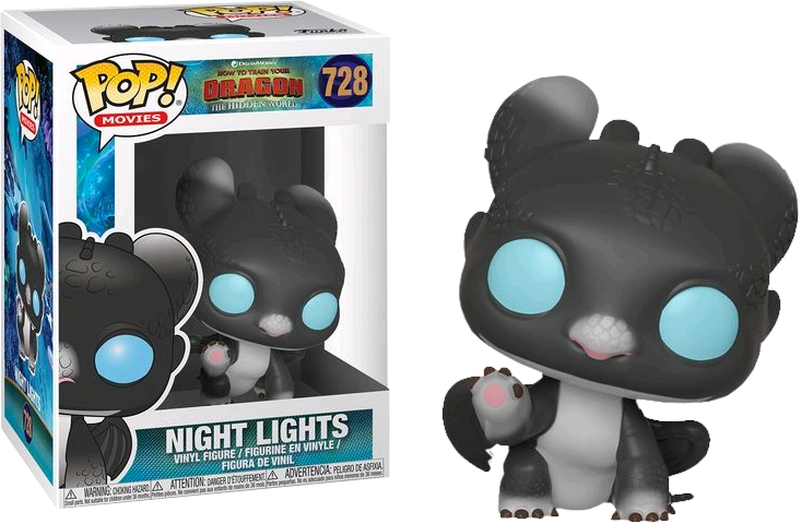 FUNKO POP! Movies: How To Train Your Dragon 3 - Night Lights (Black & Blue) 3 FUNKO POP! Movies: How To Train Your Dragon 3 - Night Lights (Black & Blue)