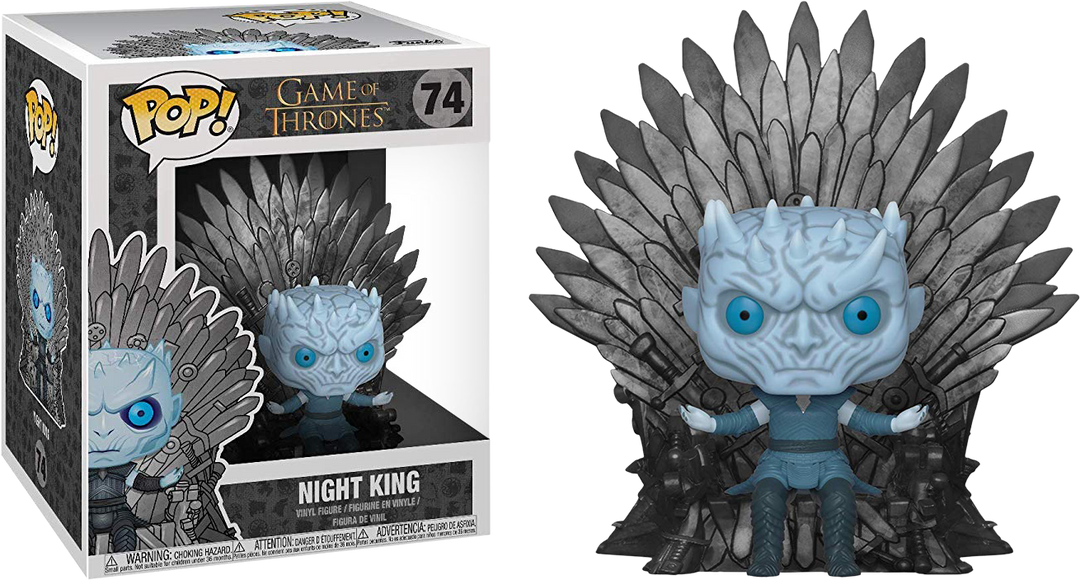 FUNKO Pop! Deluxe: Game Of Thrones - Night King On Throne 3 FUNKO Pop! Deluxe: Game Of Thrones - Night King On Throne