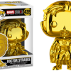 FUNKO POP! VINYL Pop! Marvel - Marvel Studio The First 10 Years - Dr. Strange (Gold Chrome) 2 FUNKO POP! VINYL Pop! Marvel - Marvel Studio The First 10 Years - Dr. Strange (Gold Chrome)