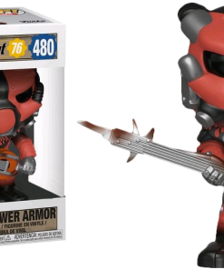 FUNKO POP! Games: Fallout 76 - X-01 Power Armor (Red) [Exclusive]