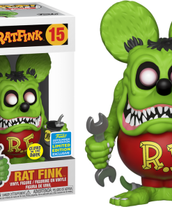 FUNKO Convention Exclusive POP! Icons: Rat Fink (Glow In The Dark) [SDCC 2019 Summer Convention]