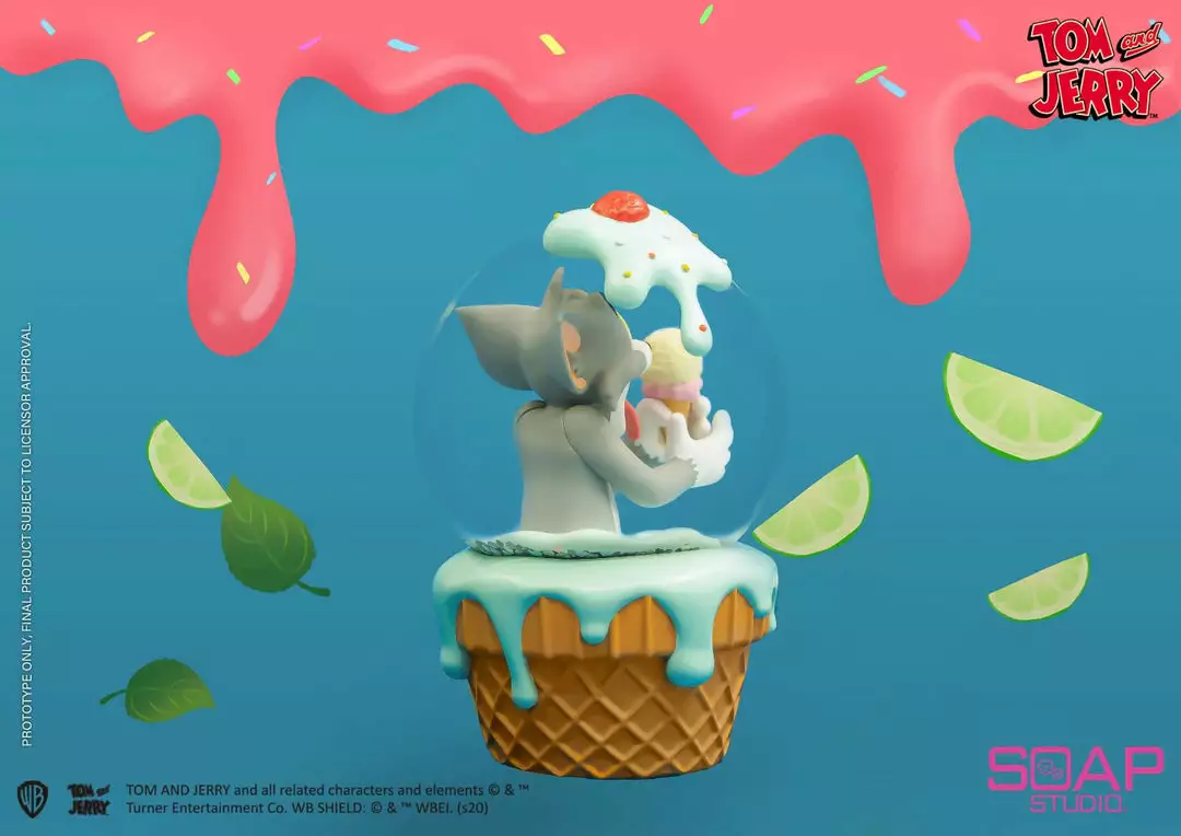 Beast Kingdom: Soap Studio - Tom And Jerry Ice Cream Snow Globe 5 Beast Kingdom: Soap Studio - Tom And Jerry Ice Cream Snow Globe