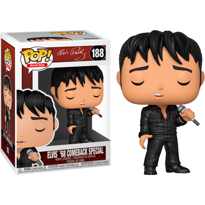 FUNKO Pop! Rocks: Elvis Presley - '68 Comeback Special 3 FUNKO Pop! Rocks: Elvis Presley - '68 Comeback Special