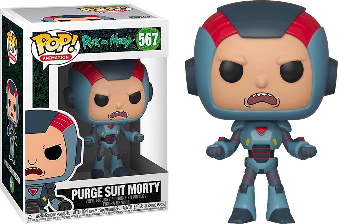 FUNKO POP! Animation: Rick And Morty - Morty In Purge Suit 3 FUNKO POP! Animation: Rick And Morty - Morty In Purge Suit