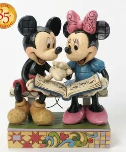 Enesco : Disney Traditions - Mickey And Minnie 85th Anniversary Sharing Memories