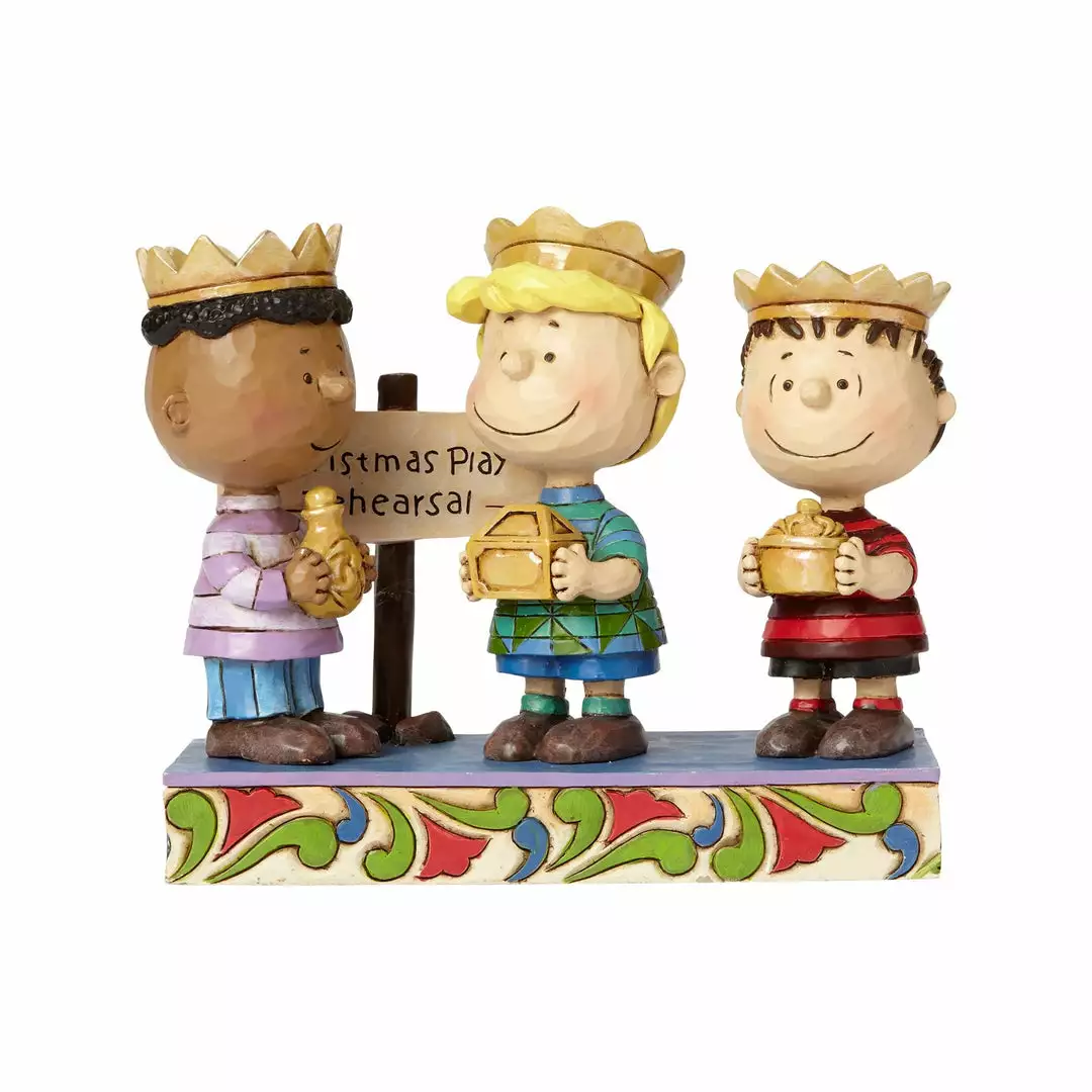 Enesco : Peanuts By Jim Shore - Three Wise Man 3 Enesco : Peanuts By Jim Shore - Three Wise Man