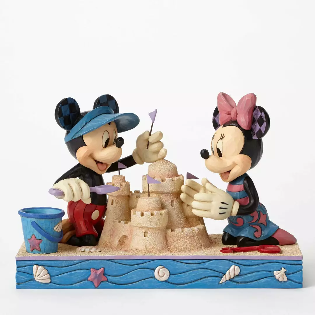 Enesco : Disney Traditions - Seaside Mickey And Minnie 3 Enesco : Disney Traditions - Seaside Mickey And Minnie