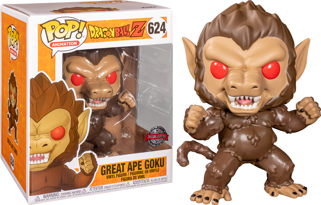 FUNKO POP! Animation: Dragon Ball - Great Ape Goku 6" Inch (Exclusive) 3 FUNKO POP! Animation: Dragon Ball - Great Ape Goku 6" Inch (Exclusive)