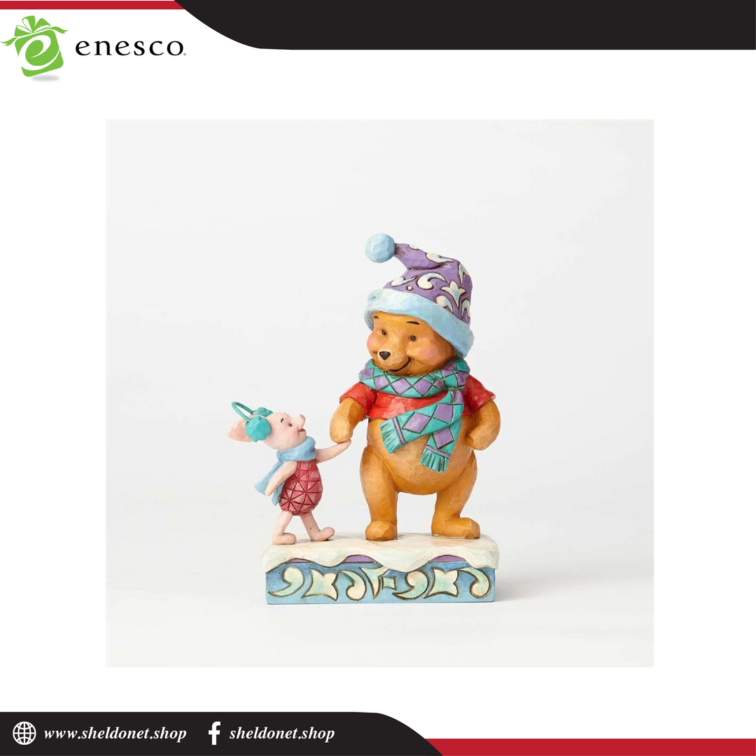 Enesco: Disney Traditions - Winter Pooh & Piglet 3 Enesco: Disney Traditions - Winter Pooh & Piglet