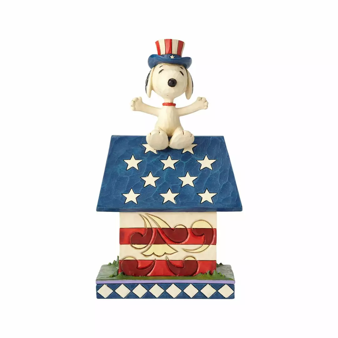 Enesco : Peanuts By Jim Shore - Snoopy Home Of The Brave 3 Enesco : Peanuts By Jim Shore - Snoopy Home Of The Brave
