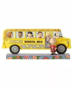 Enesco : Peanuts By Jim Shore - Peanuts School Bus Buddies