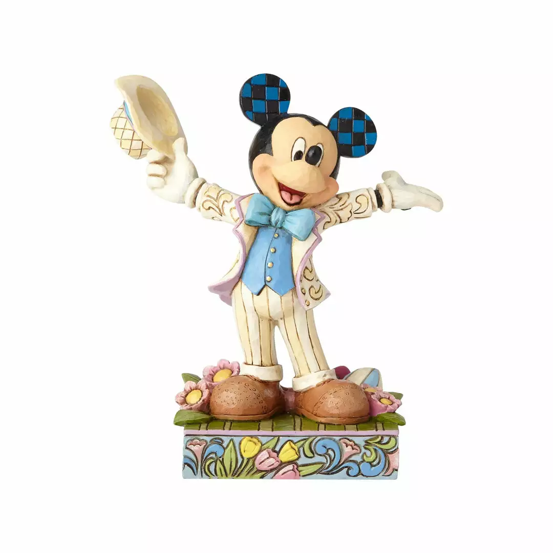 Enesco : Disney Traditions - Mickey Hats Off To Spring 3 Enesco : Disney Traditions - Mickey Hats Off To Spring