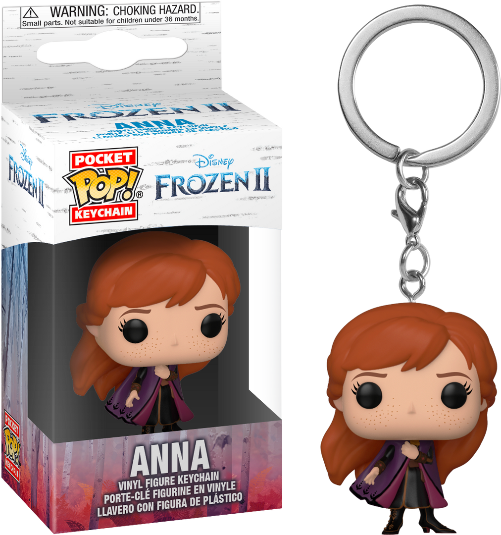 FUNKO Pocket POP! Keychain: Frozen 2 - Anna 3 FUNKO Pocket POP! Keychain: Frozen 2 - Anna