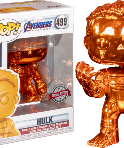 FUNKO POP! Marvel: Avengers: End Game - Hulk (Orange Chrome) [Exclusive]