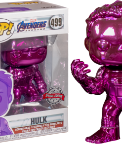 FUNKO POP! Marvel: Avengers: End Game - Hulk (Purple Chrome) [Exclusive]