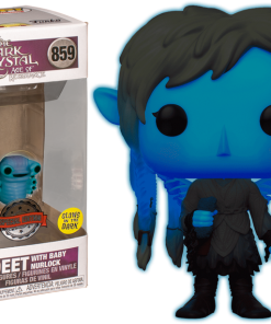FUNKO Pop! TV: The Dark Crystal: Age Of Resistance - Deet With Baby Nurlock (Blue Glow In The Dark) (Exclusive)