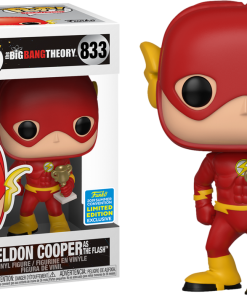 FUNKO POP! TV: The Big Bang Theory - Sheldon As Flash [SDCC 2019 Summer Convention]
