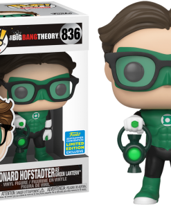 FUNKO POP! TV: The Big Bang Theory - Leonard As Green Lantern [SDCC 2019 Summer Convention] Convention Exclusive