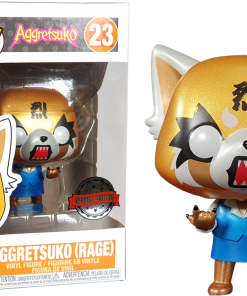 FUNKO Pop! Sanrio: Aggretsuko - Aggretsuko (Metallic) [Exclusive]