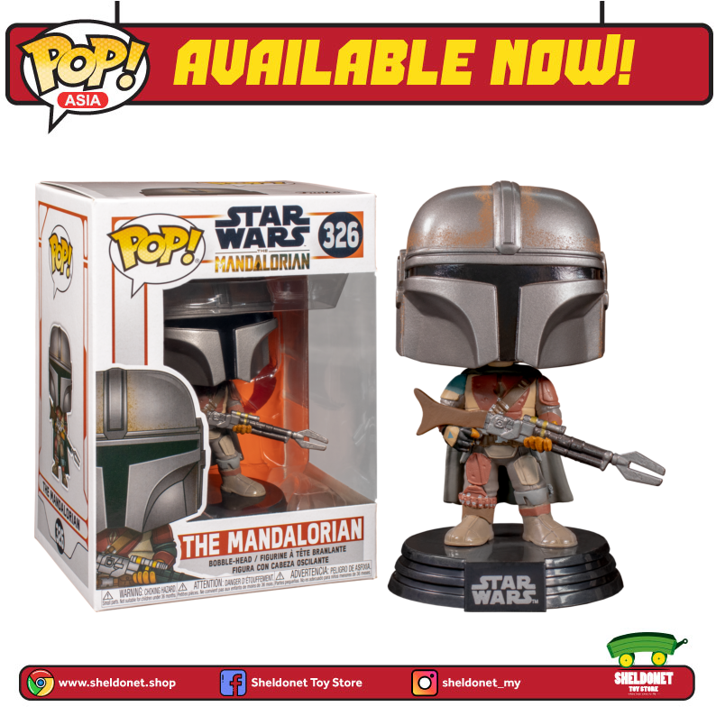 FUNKO Pop! Star Wars: The Mandalorian - The Mandalorian 3 FUNKO Pop! Star Wars: The Mandalorian - The Mandalorian