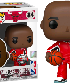 FUNKO Pop! NBA: Bulls - Michael Jordan (Red Warm-Ups) [Exclusive]