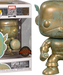 FUNKO POP! Marvel: Marvel 80th - Captain America (Patina) [Exclusive]