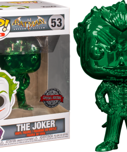 FUNKO Pop! Heroes: Arkham Asylum - Joker (Green Chrome) [Exclusive]