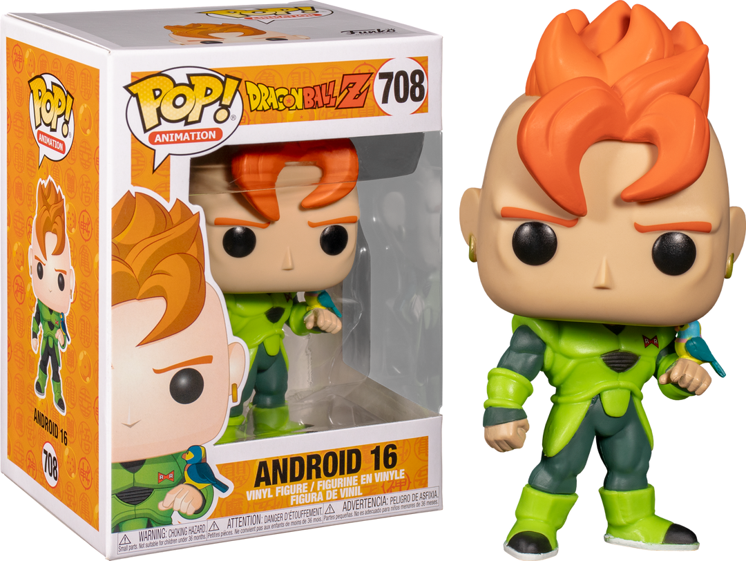 FUNKO POP! Animation: Dragon Ball Z- Android 16 3 FUNKO POP! Animation: Dragon Ball Z- Android 16