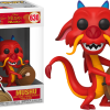 FUNKO Pop! Disney: Mulan - Mushu W/Gong
