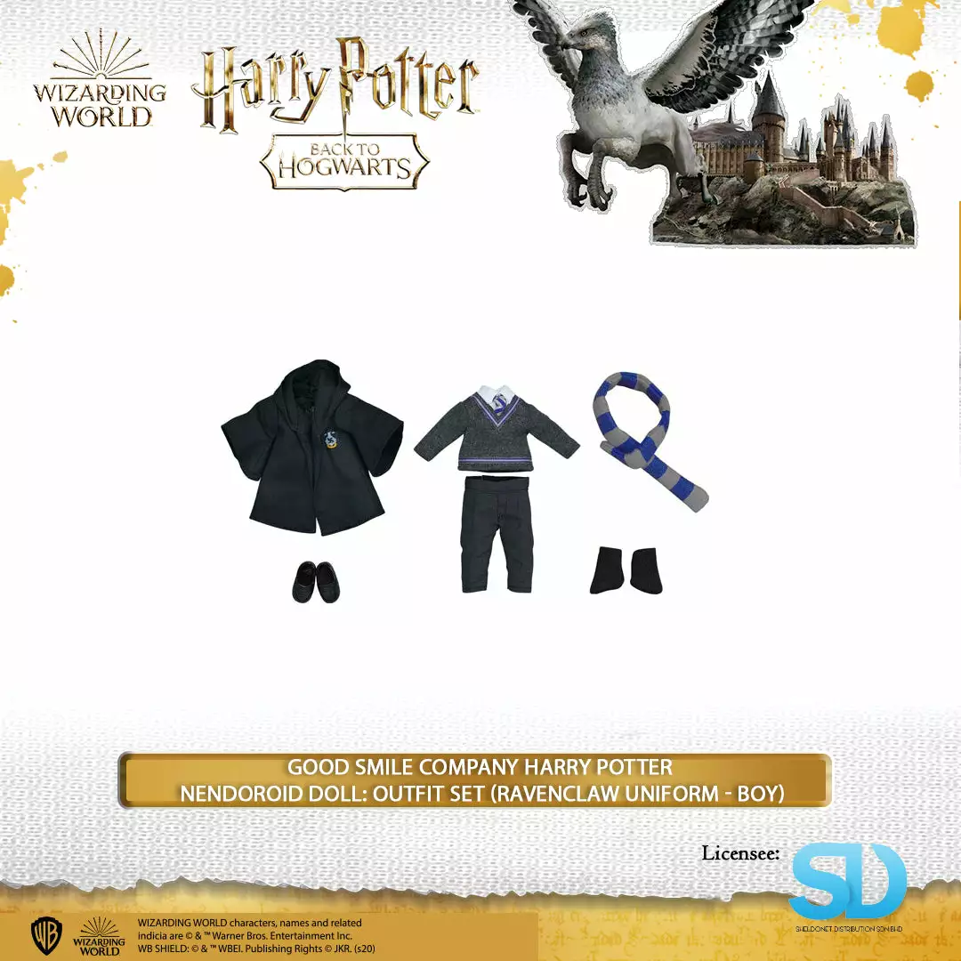 Good Smile Company: Harry Potter Nendoroid Doll: Outfit Set (Ravenclaw Uniform - Boy) 3 Good Smile Company: Harry Potter Nendoroid Doll: Outfit Set (Ravenclaw Uniform - Boy)