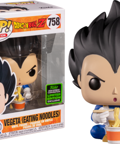 FUNKO Pop! Animation: Dragonball Z - Vegeta Eating Noodles [Spring Convention Exclusive 2020]