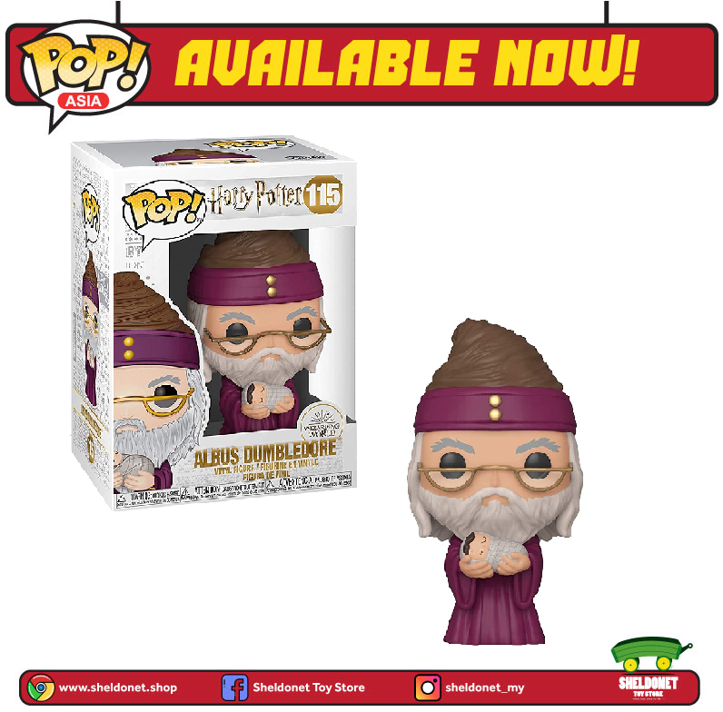 FUNKO Pop! Movies: Harry Potter - Dumbledore With Baby Harry 3 FUNKO Pop! Movies: Harry Potter - Dumbledore With Baby Harry