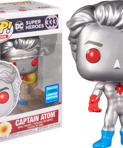 FUNKO Pop! Heroes: Captain Atom - Captain Atom [Wondrous Convention Exclusive 2020]