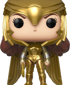 FUNKO Pop! Heroes: Wonder Woman 1984 - Wonder Woman Gold Power Pose (Metallic)